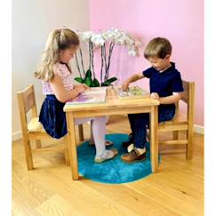 Chambre et rangement-Chambre-Table enfant en bois    4-7 ans