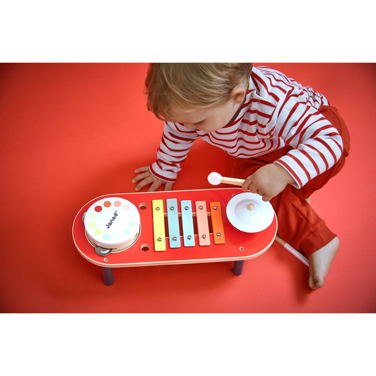 Table Musicale En Bois Multicolore Table Musicale En Bois Multicolore
