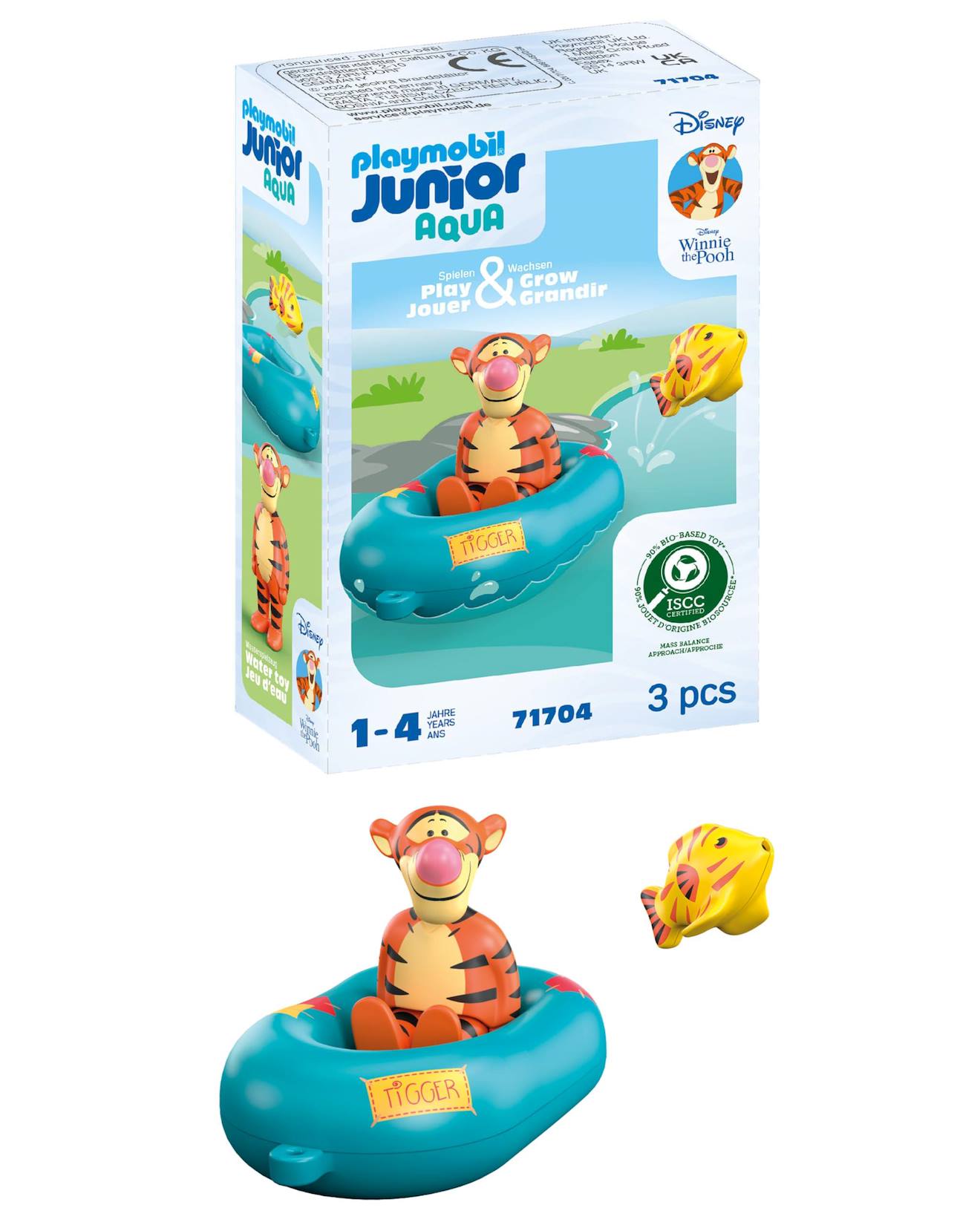 Junior Aqua Disney Tigrou Avec Canot 71704 Multicolore