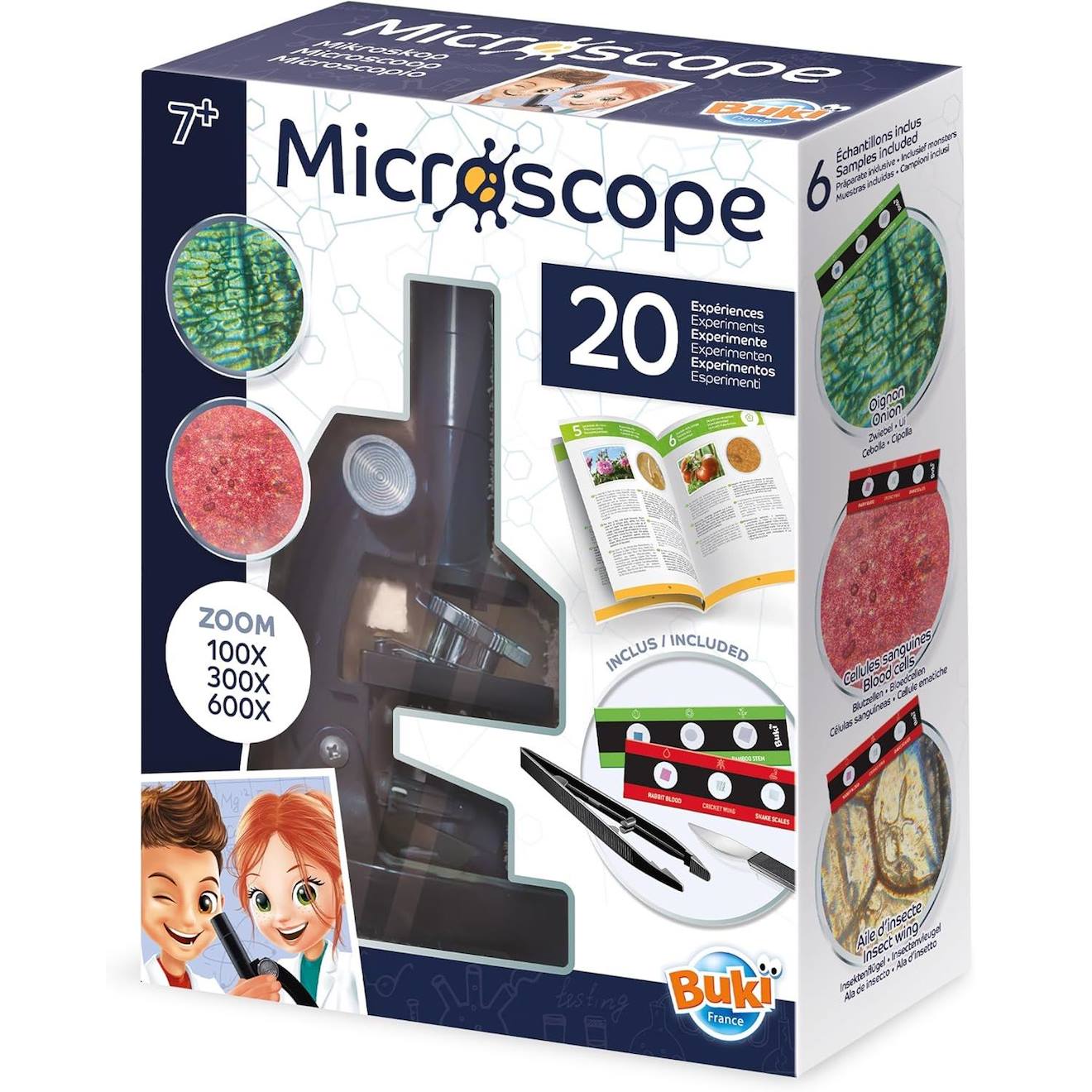 Microscope 20 Expériences Noir