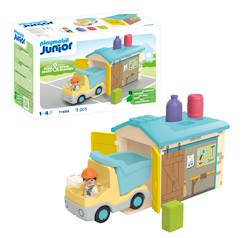 Jouet-Junior Ouvrier avec camion et garage 71686