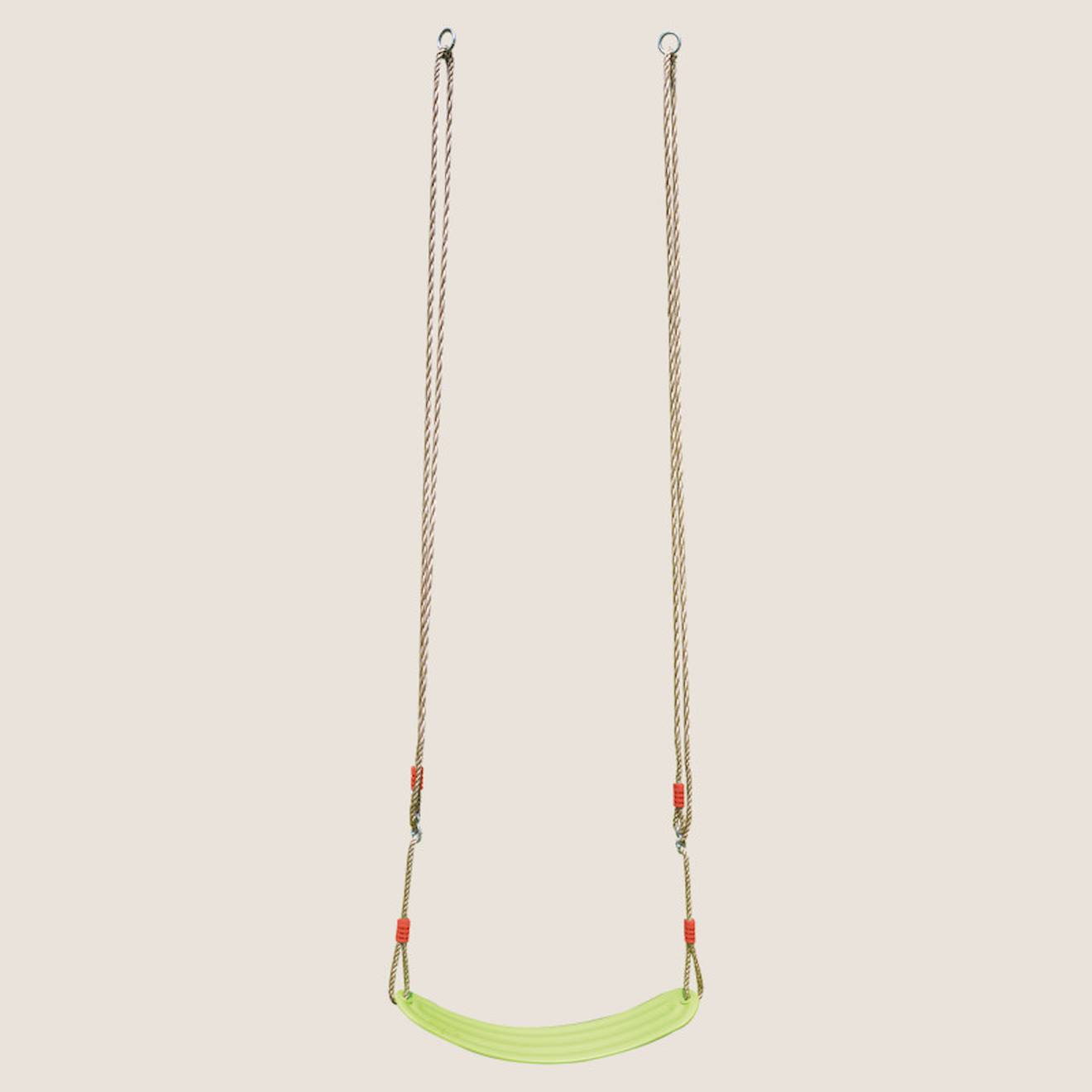 Balançoire Souple Pour Portique Enfant Hauteur 1,95 À 2,50 M Vert Olive (soulet) - Couverture