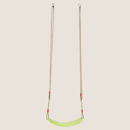 soulet - Balançoire Souple Pour Portique Enfant Hauteur 1,95 À 2,50 M Vert Olive
