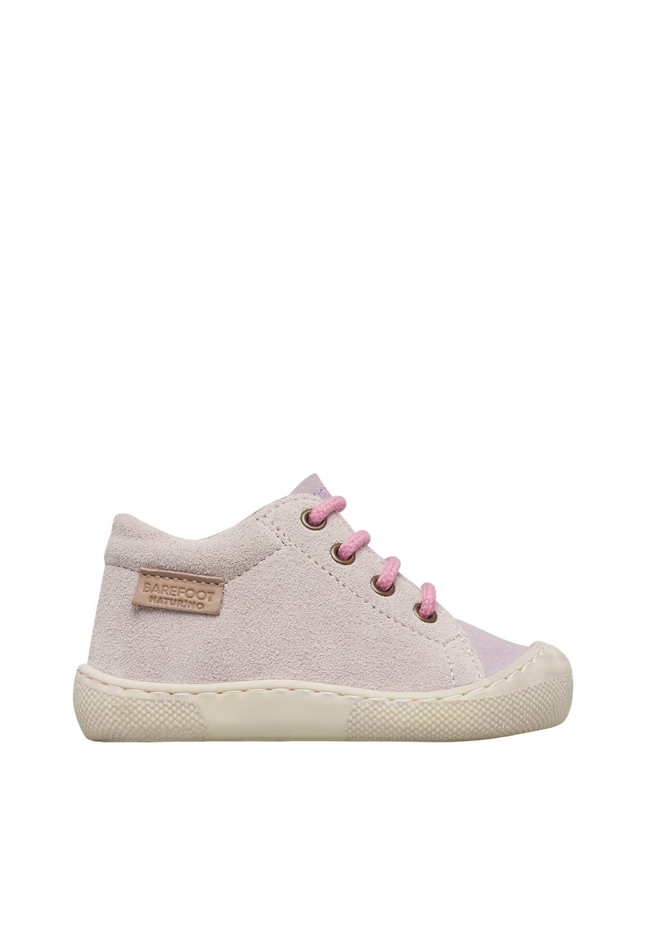Chaussures En Daim Amur Rose Poudré