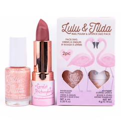 Jouet-Coffret maquillage enfant vernis à l'eau & rouge à lèvres