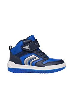 Basket à semelle lumineuse buzzerlight – sneakers mi-montantes en tissu enfant  - vertbaudet enfant