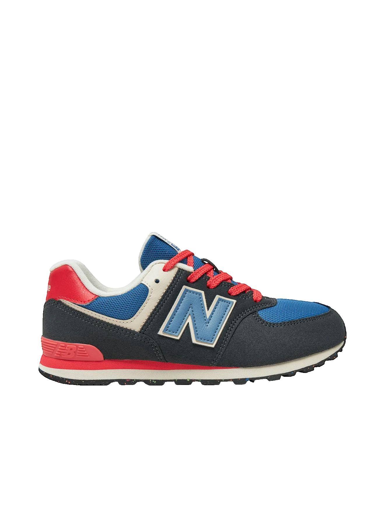 Basket En Cuir Et Textile Confort Et Style Junior Negro 69 €