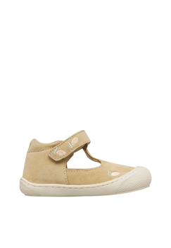 Chaussures-Chaussures bébé 17-26-Sandales en daim indis embr