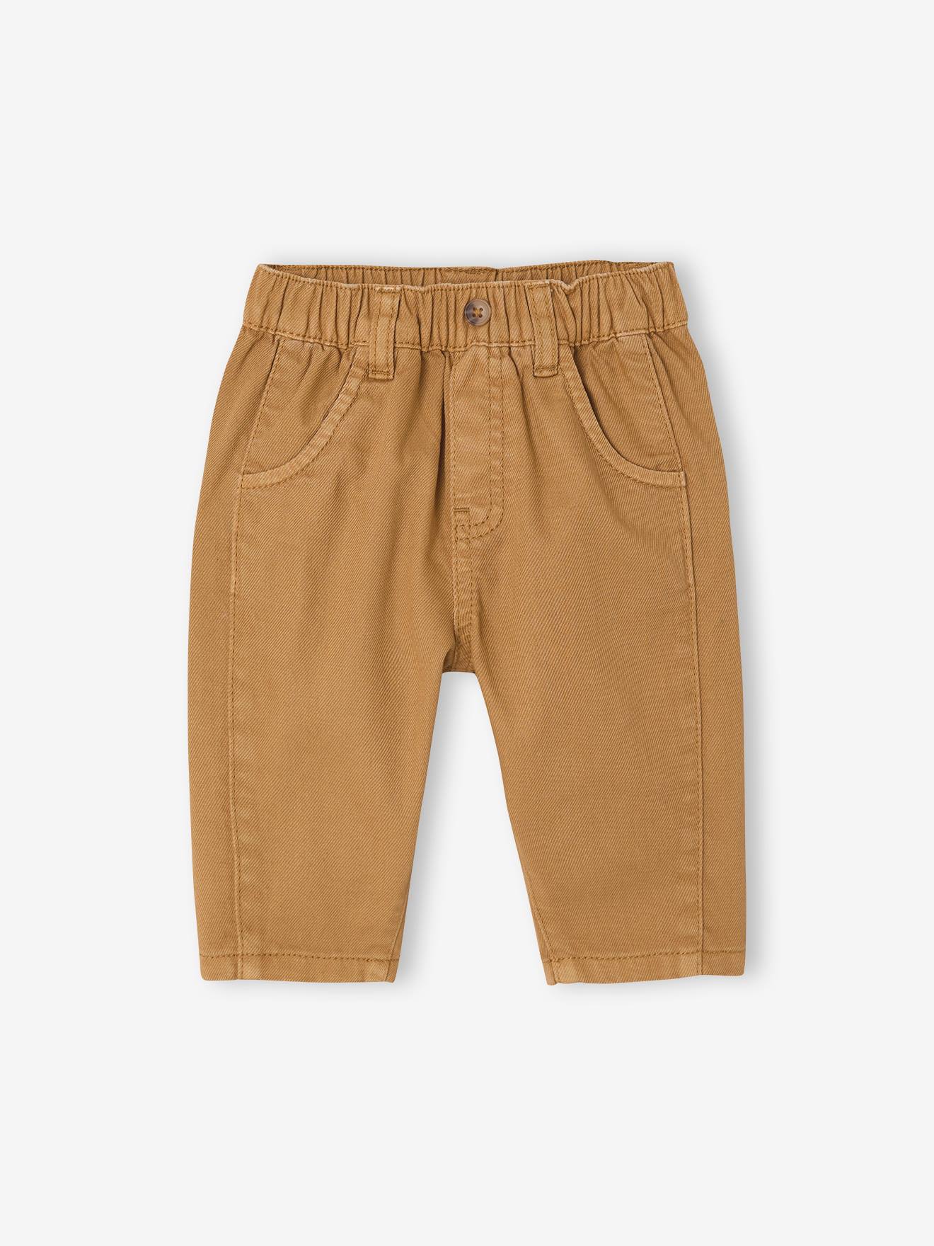Pantalon bébé garçon ballon caramel