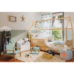 Lit cabane enfant 2 tiroirs - bosco  - vertbaudet enfant