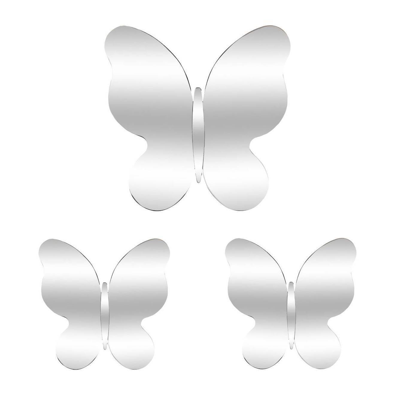 Lot De 3 Miroirs Pour Enfant - Ajol Papillon