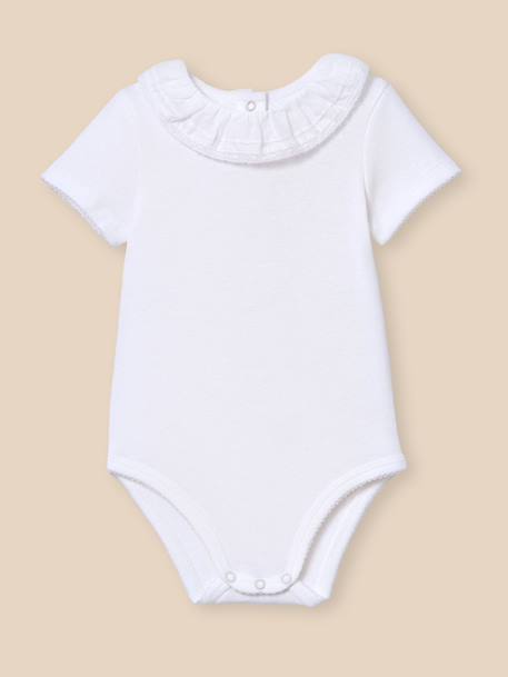 Bébé-Body avec collerette bébé - coton biologique