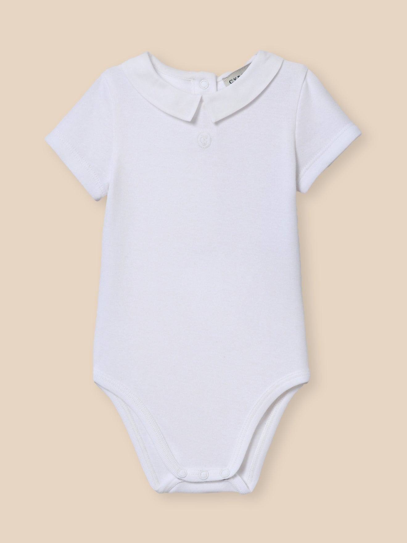 Body Col Mac Milan Bb - Coton Biologique Blanc Casse 17 €