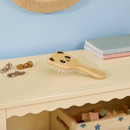 Atmosphera For Kids - Brosse À Cheveux En Bambou Panda - Niami Beige