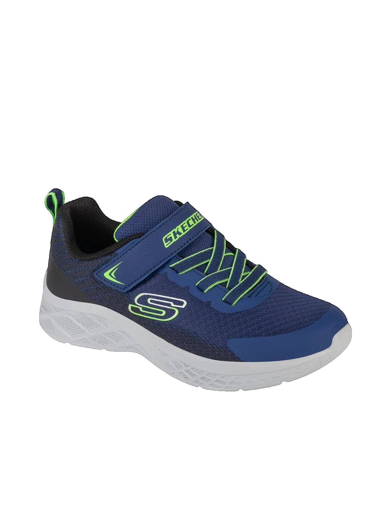 Basket À Scratch Microspec Ii - Zovrix – Confort Et Style Enfant Bleu