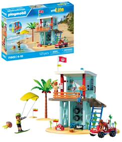 Jouet-My life poste de secours & voiturette de plage 71903