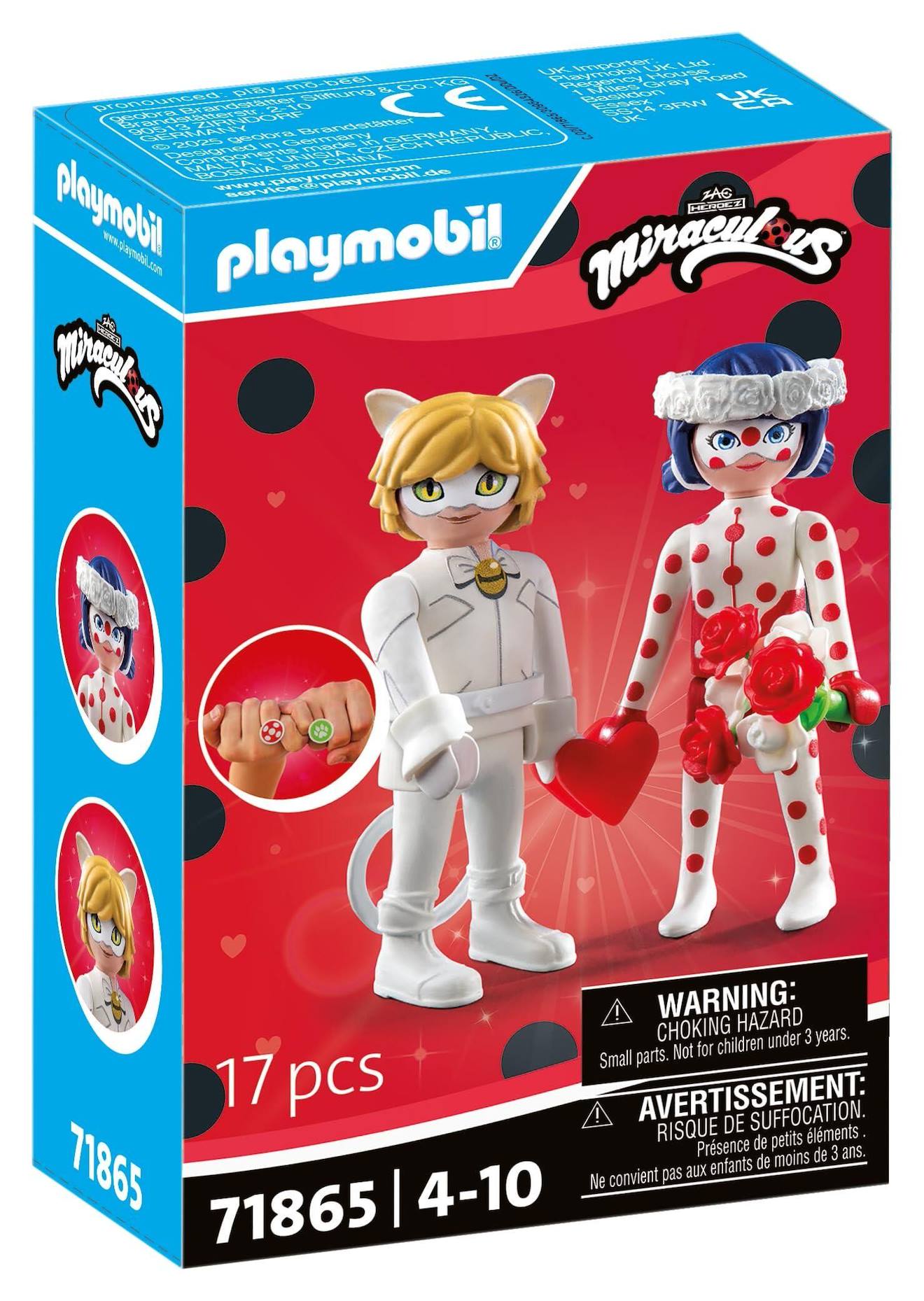 Miraculous Mariage Ladybug & Chat Noir 71865 Multicolore