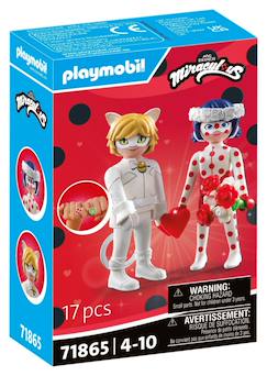 Jouet-Jeux d'imagination-Figurines, mini mondes, héros et animaux-Miraculous mariage ladybug & chat noir 71865