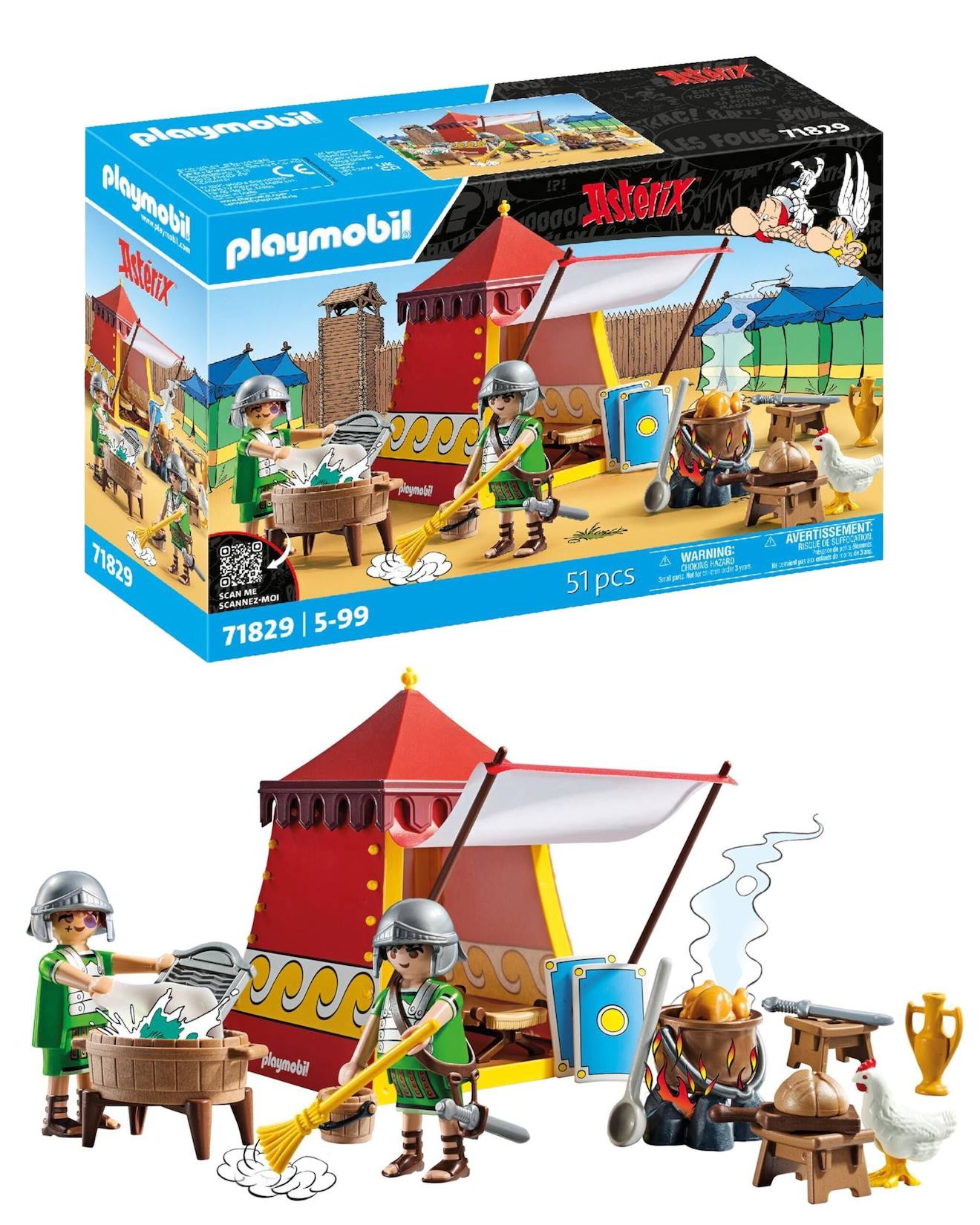 Astérix Tente Des Légionnaires 71829 Multicolore