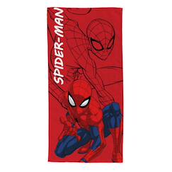 Linge de maison et décoration-Linge de bain enfant-Serviette de plage spiderman super-héros action polyester