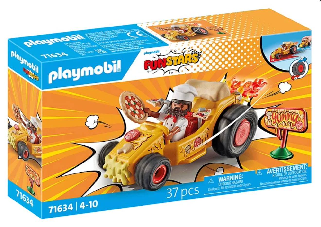 Funstars Pizzaïolo Et Kart 71634 Multicolore