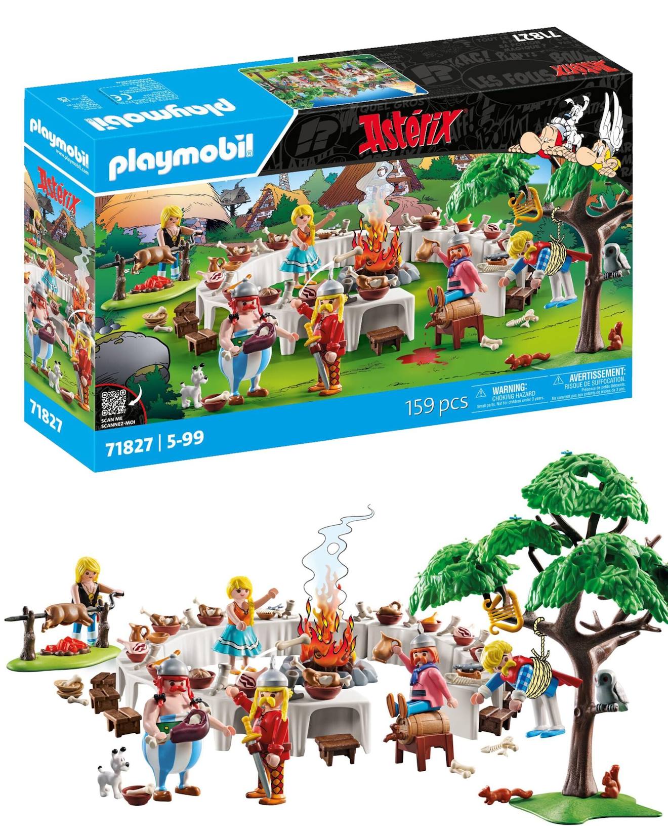 Astérix Le Banquet Village Personnages 71827 Multicolore