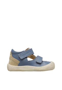 Sandales en cuir et en daim barefoot irtys  - vertbaudet enfant