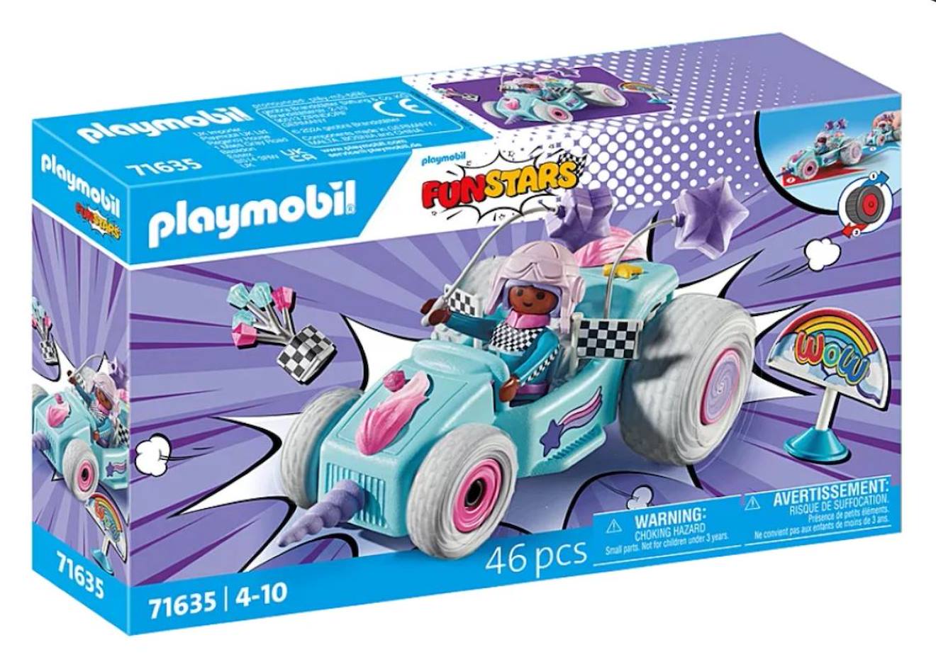 Funstars Jeune Fille Licorne Et Kart 71635 Multicolore