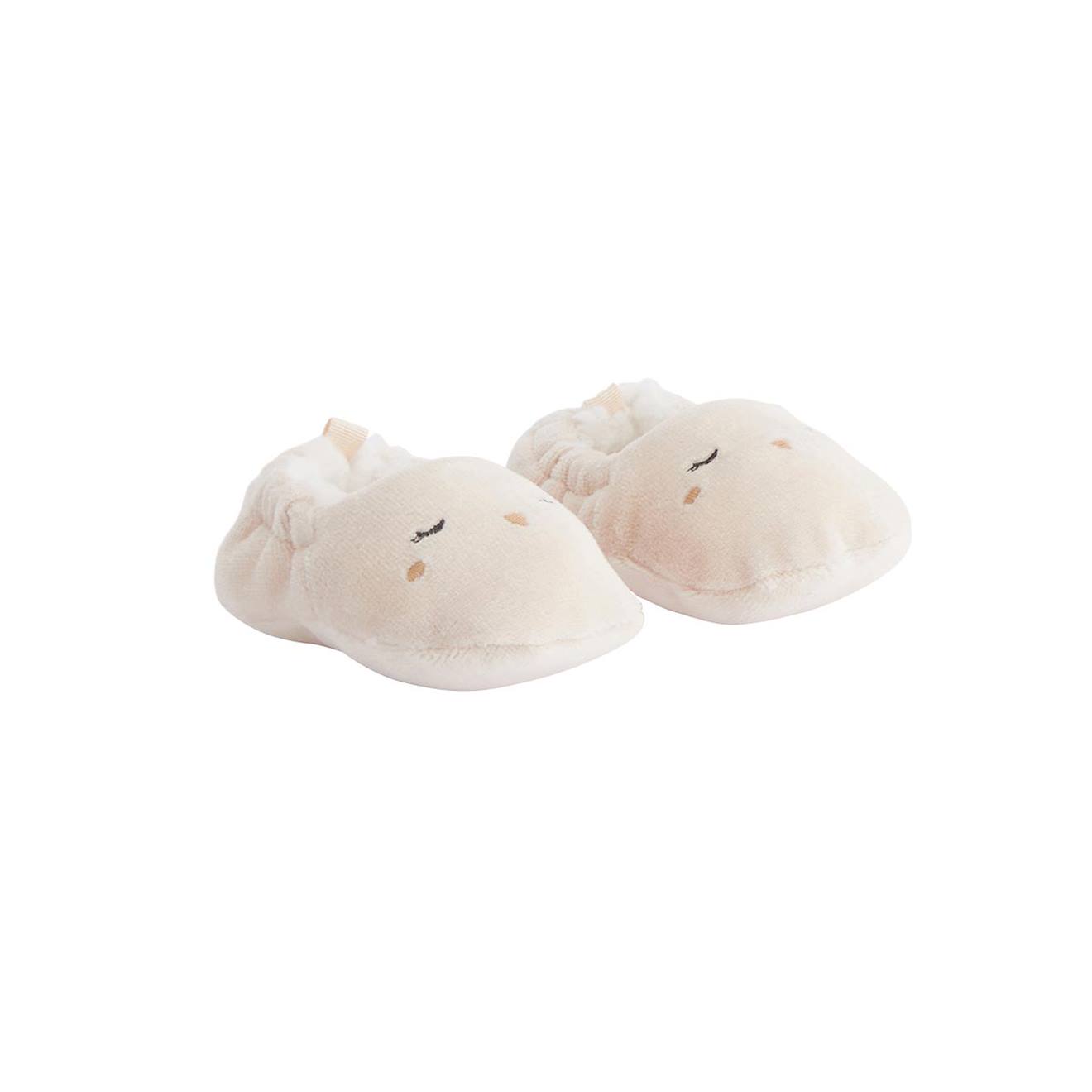 Chaussons Bébé Perle Beige (Petit Beguin) - Image 1