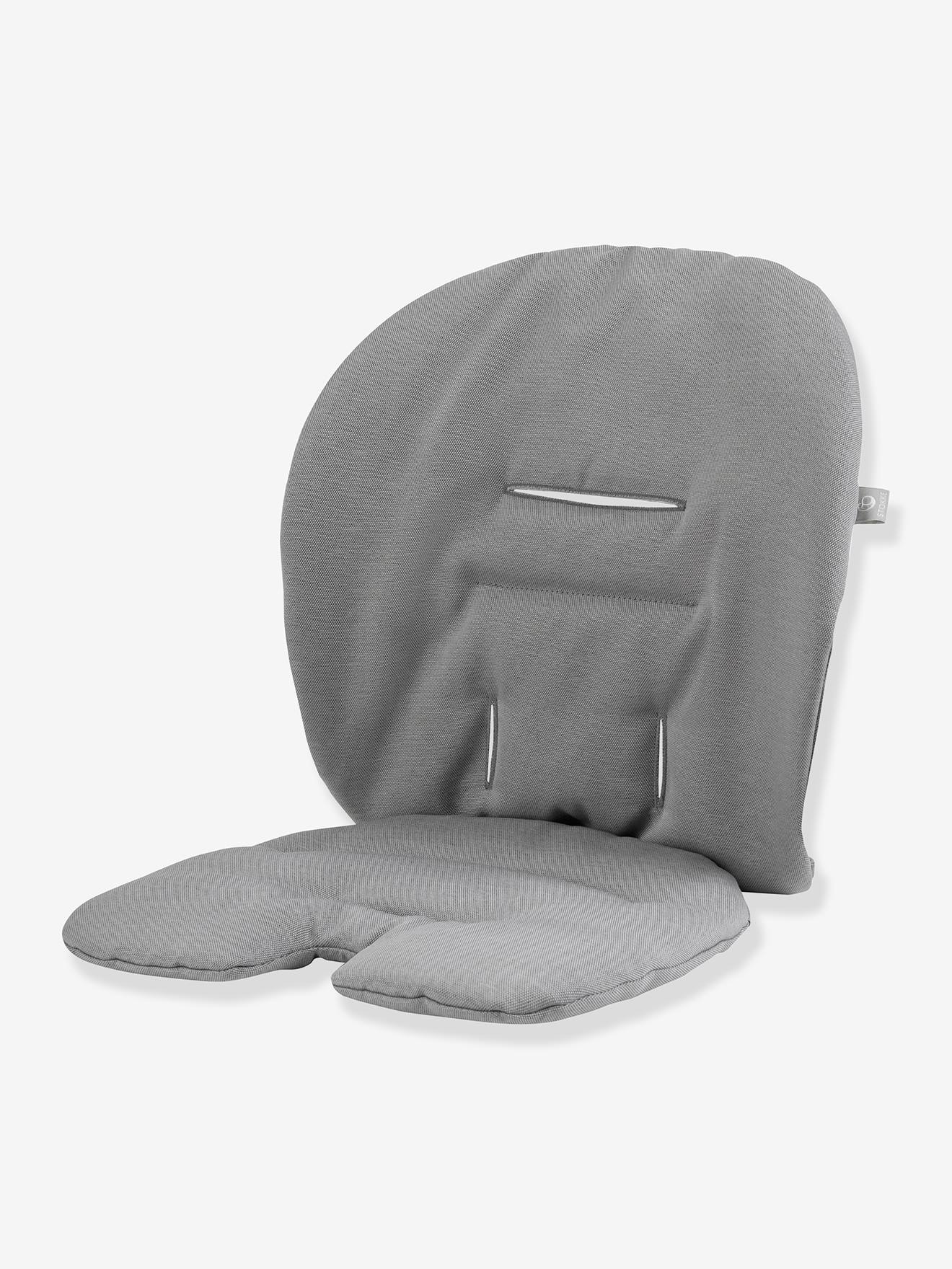 Coussin chaise haute Steps anthracite