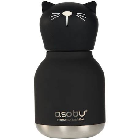Garçon-Accessoires-Fourniture scolaire-Mini gourde isotherme bestie chat