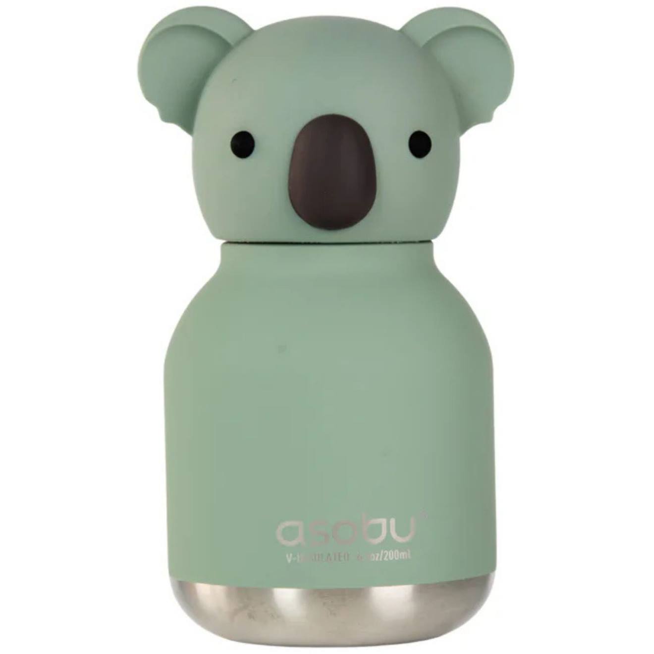 Mini Gourde Isotherme Bestie Koala Vert, Noir