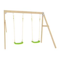 Jouet-Jeux de plein air-Bras de portique 2 balançoire  bois fsc®