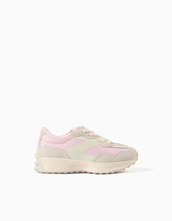 Baskets bi-matière à lacets superlight runner  - vertbaudet enfant