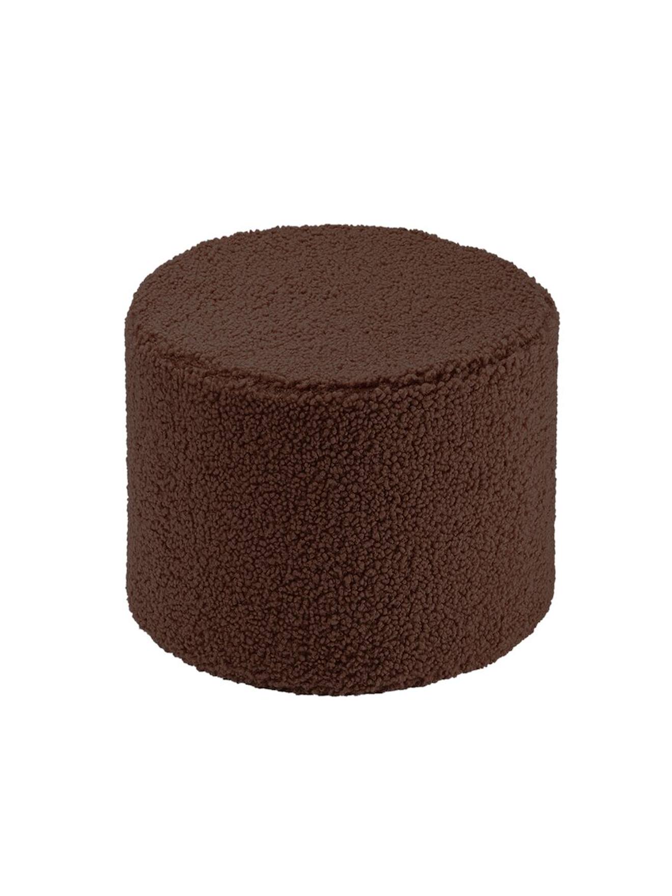 Pouf Enfant En Teddy Warm Hazel