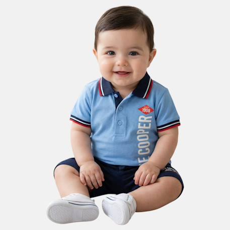 Bébé-Ensemble polo et short bébé garçon été