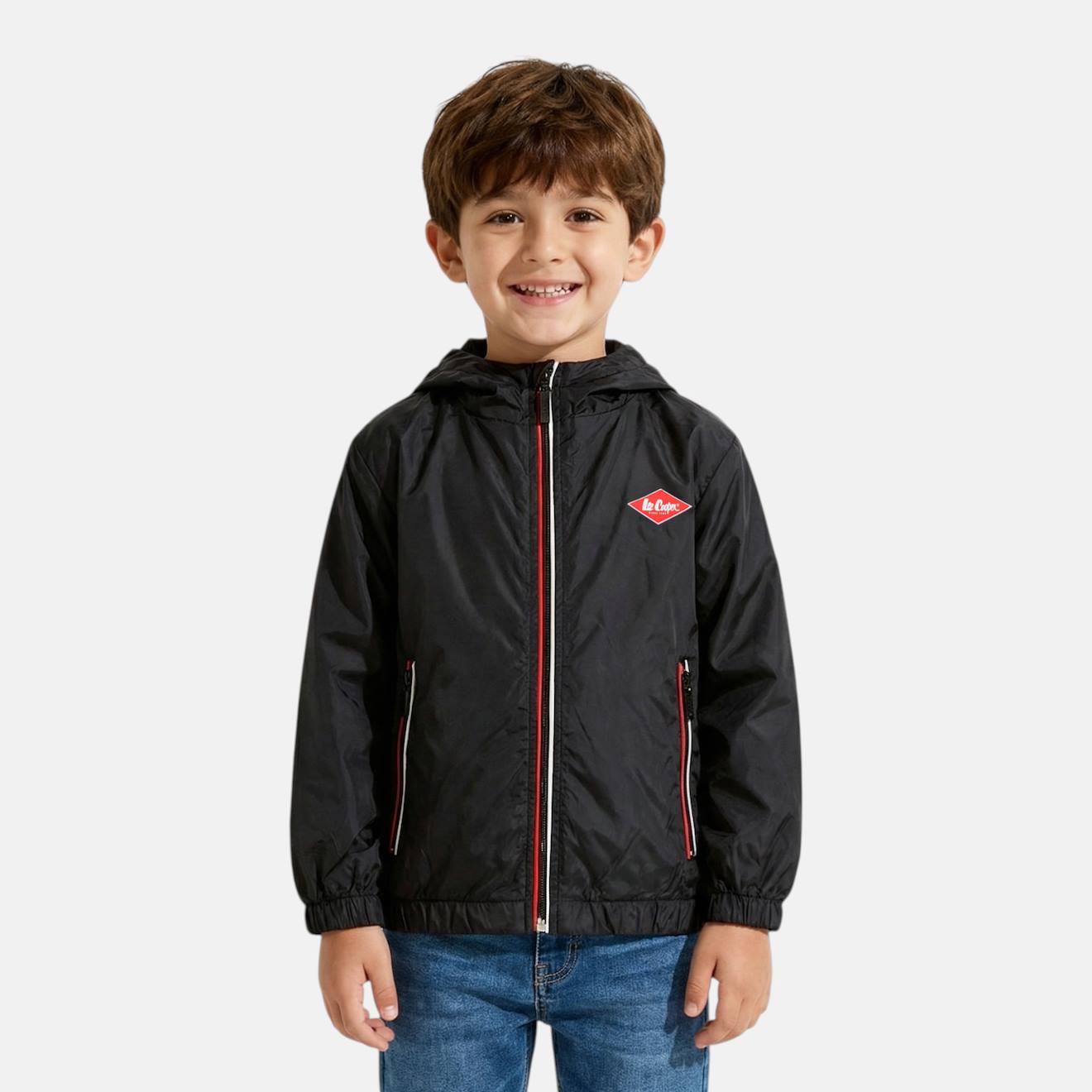 Veste Garçon À Capuche Noir