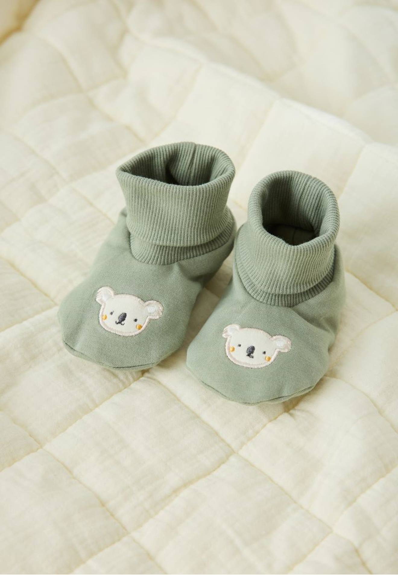 Chaussons Bébé Mini Rêve Vert Chaussons Bébé Mini Rêve Vert