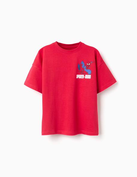 T-shirt en coton avec imprimés spider-man  - vertbaudet enfant