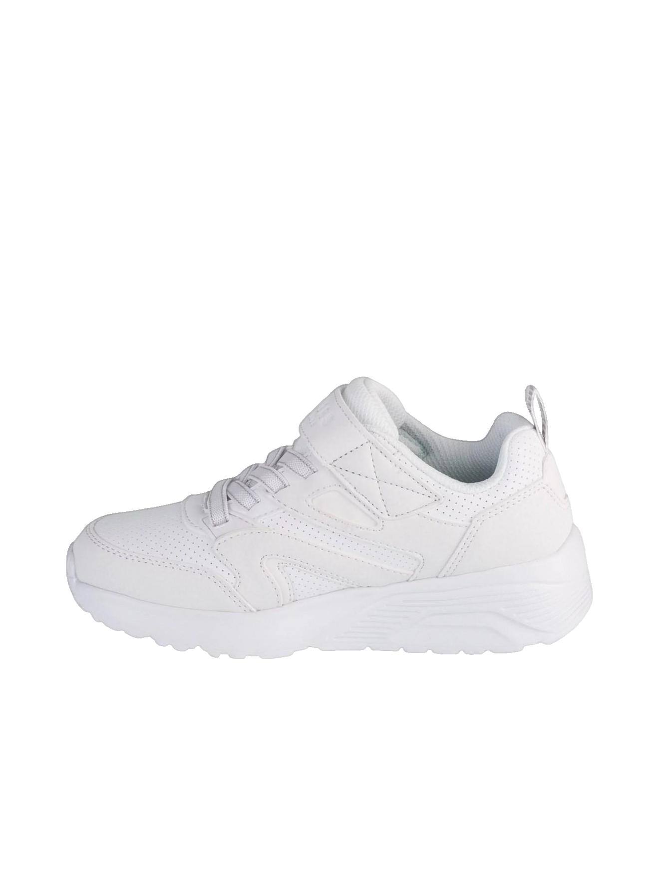 Basket À Lacets Et Velcro Uno Lite - Echo Surge – Confort Et Style Enfant Blanc
