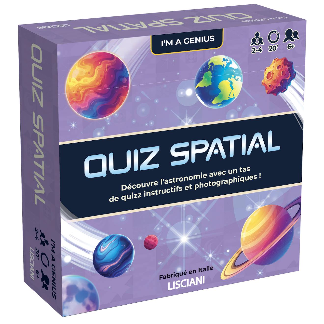 I'm Genius – Quiz Spatial : Le Jeu D'astronomie Pour Jeunes Explorateurs Multicolore