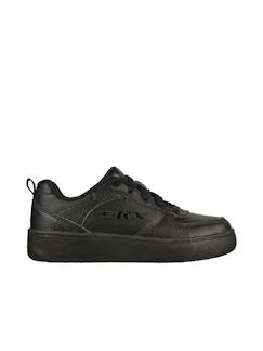 Chaussures-Chaussures garçon 23-38-Basket lifestyle à lacets sport court 92 – confort junior noir