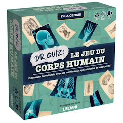 -I'm genius – dr quiz : le jeu du corps humain