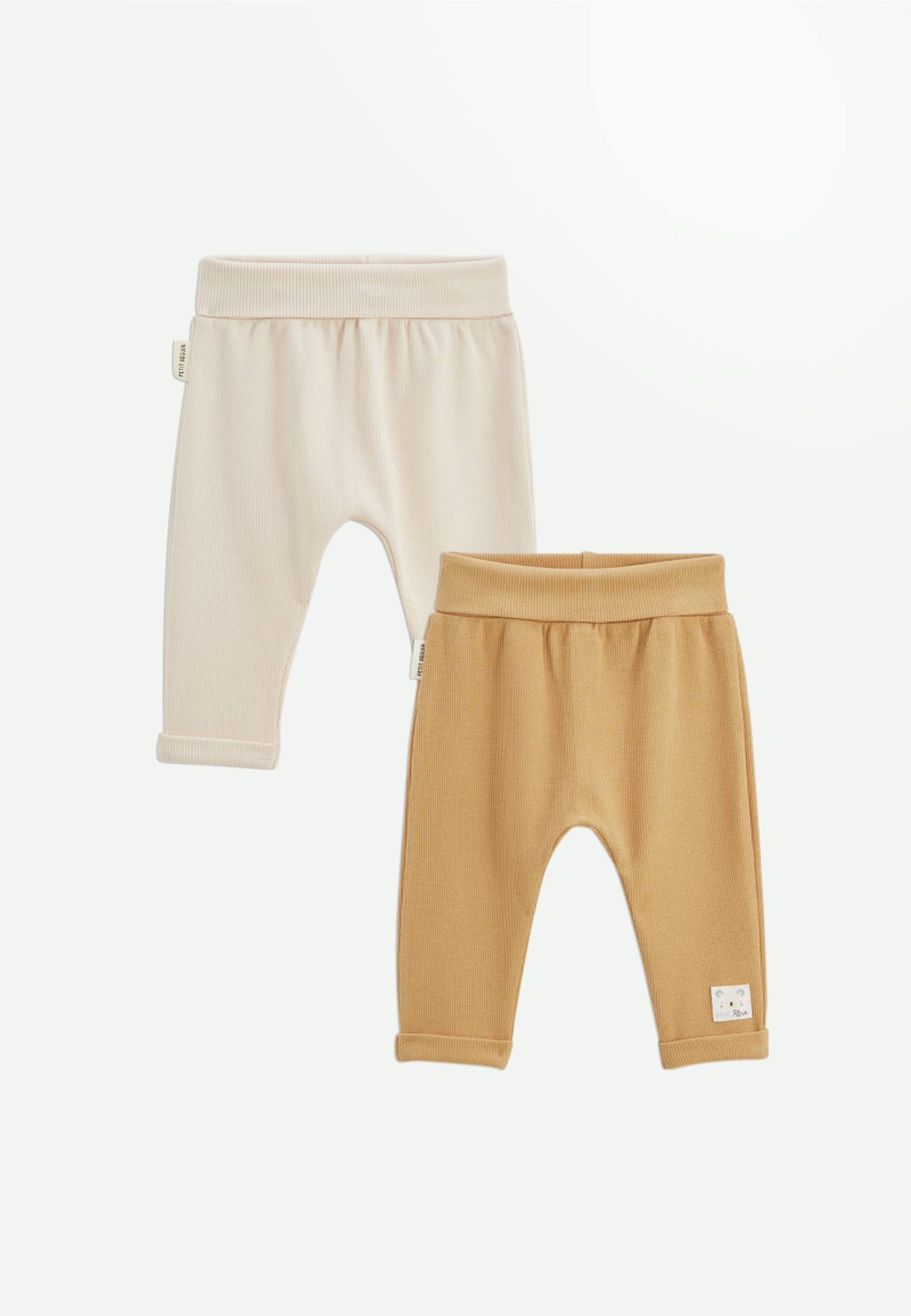 Lot de 2 sarouels bébé mini rêve moutarde