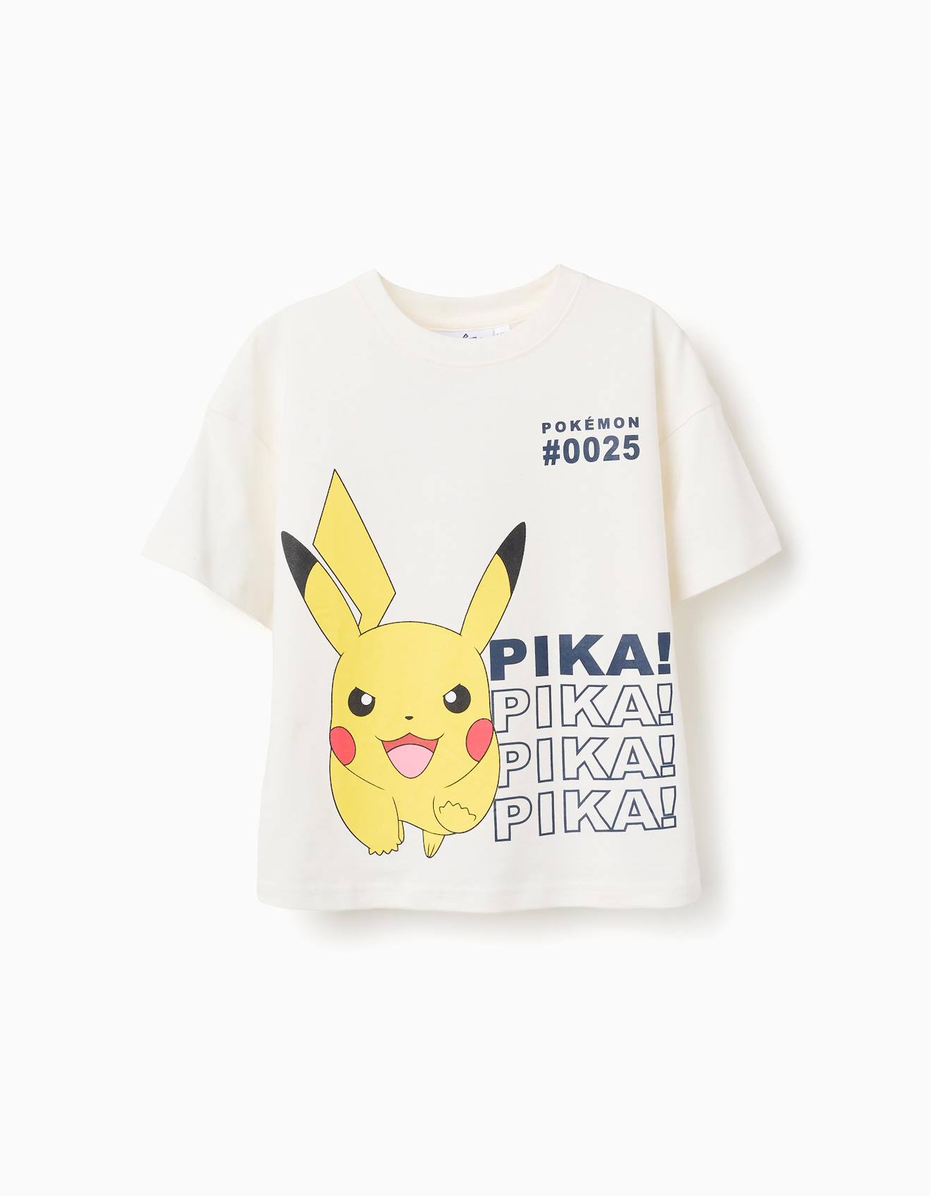 T-shirt En Coton Avec Imprim Pikachu Blanc 12 €