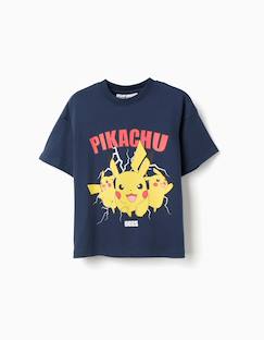 T-shirt en coton avec imprimé pikachu  - vertbaudet enfant