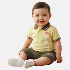 -Ensemble polo et short bébé garçon été