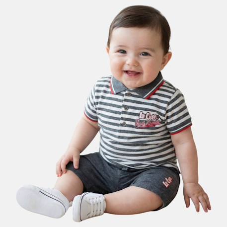 Bébé-Ensemble polo et short bébé garçon été