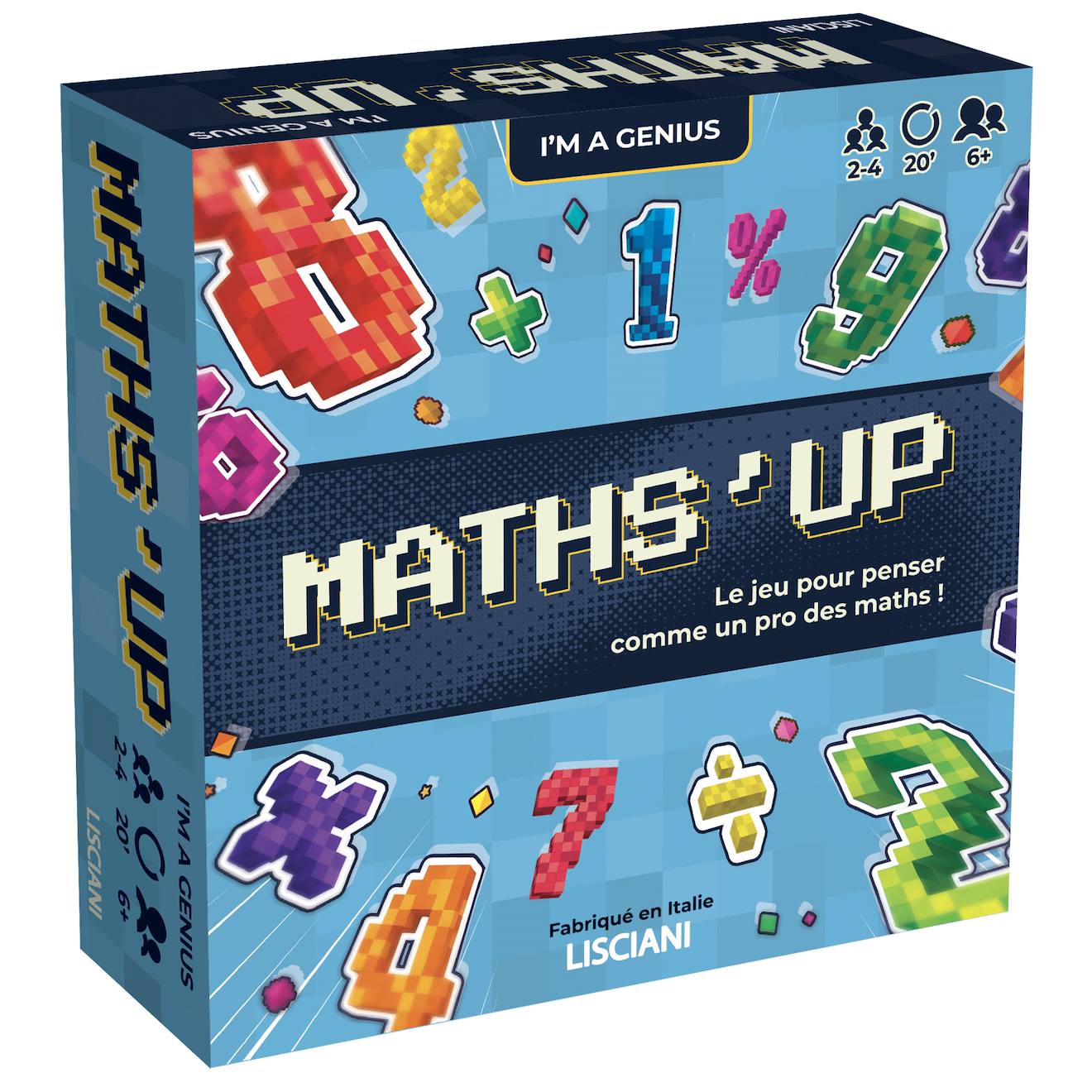 I'm Genius – Maths'up Le Jeu De Mathématiques Amusant Pour Enfants Multicolore