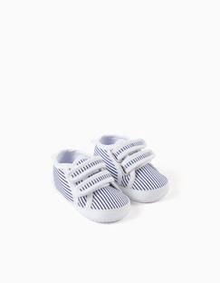 Baskets en toile à rayures  - vertbaudet enfant
